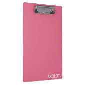 Porte-bloc Axolotl pink color name (Swatch)