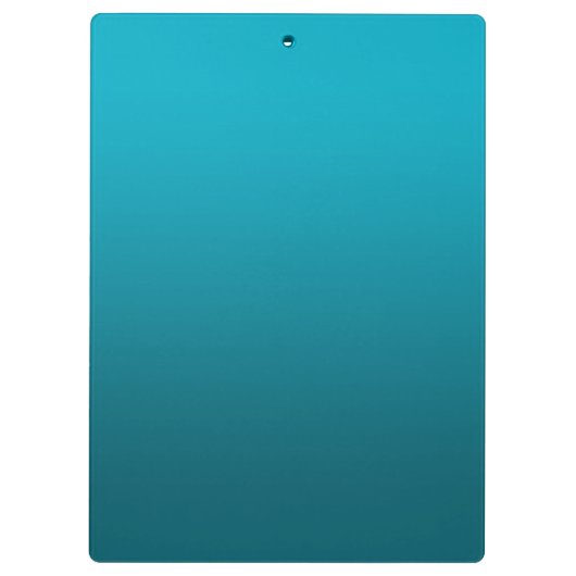 Porte-bloc Azure Dark Turquoise Gradient Professeur personnal (Dos)