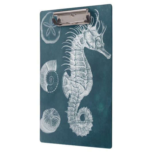 Porte-bloc Azure Seahorse Study I (Gauche)