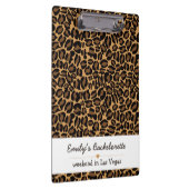 Porte-bloc Bachelorette Bride Boujee Empreinte de léopard bra (Swatch)