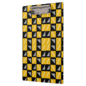Porte-bloc Back to School Chessboard Pattern – Rulers & Trian (Gauche)