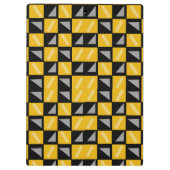 Porte-bloc Back to School Chessboard Pattern – Rulers & Trian (Dos)