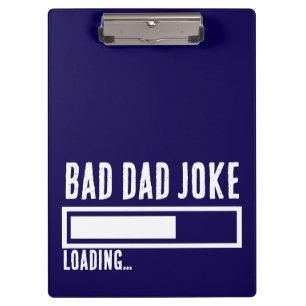 Porte-bloc Bad Papa Plaisanterie Expert TYPOGRAPHIE GRAVE