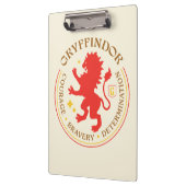 Porte-bloc Badge de la Fierté de la maison de lion rouge GRYF (Gauche)