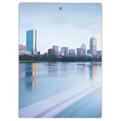 Porte-bloc Baie arrière de Boston à travers Charles River (Dos)