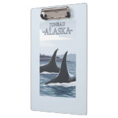 Porte-bloc Baleines #1 - Juneau, Alaska d'orque (Gauche)