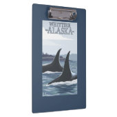 Porte-bloc Baleines #1 - Whittier, Alaska d'orque (Swatch)