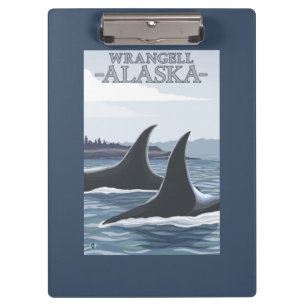 Porte-bloc Baleines #1 - Wrangell, Alaska d'orque