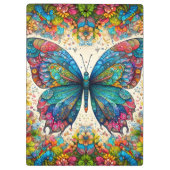 Porte-bloc Ballet arc-en-ciel d'un papillon (Dos)