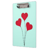 Porte-bloc Ballons Coeur mignon (Gauche)