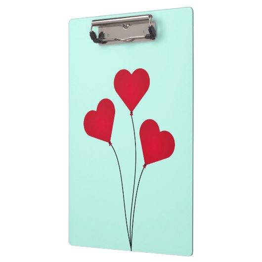 Porte-bloc Ballons Coeur mignon (Gauche)