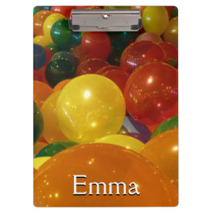 Porte-bloc Ballons colorés Design de fête