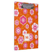 Porte-bloc Bandana florale Imprimer Monogramme (Swatch)