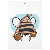 Porte-bloc Bande dessinée d'abeille (Dos)