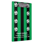 Porte-bloc Bande noire et verte, entraîneur de Merci (Swatch)