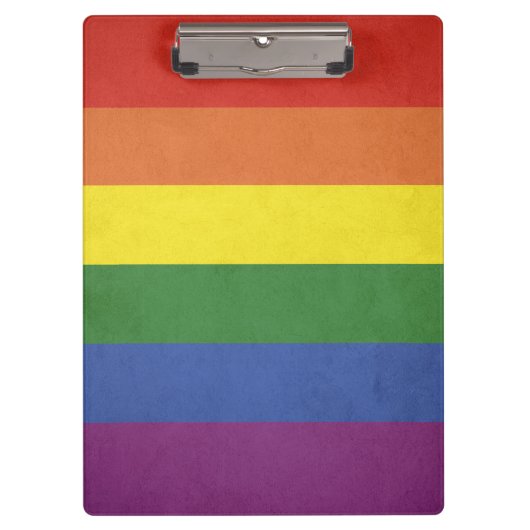 Porte-bloc Bandes arc-en-ciel (Devant)