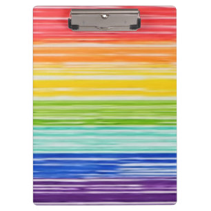 Porte-bloc Bandes arc-en-ciel inondées