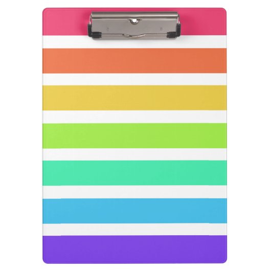 Porte-bloc Bandes arc-en-ciel lumineuses (Devant)