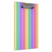 Porte-bloc Bandes arc-en-ciel pastel (Swatch)