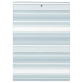 Porte-bloc Bandes bleu glace monogramme (Dos)