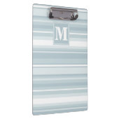 Porte-bloc Bandes bleu glace monogramme (Swatch)