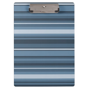Porte-bloc Bandes bleu gris
