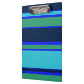 Porte-bloc Bandes bleues et vertes (Gauche)