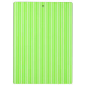 Porte-bloc Bandes de bonbons vert citron (Dos)