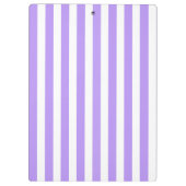 Porte-bloc Bandes de bonbons violettes et blanches (Dos)