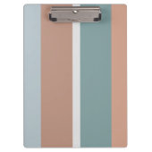 Porte-bloc Bandes de couleurs coupées (Devant)