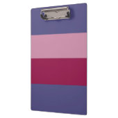 Porte-bloc Bandes de couleurs violettes (Gauche)