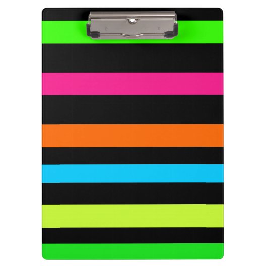 Porte-bloc Bandes de néon (Devant)