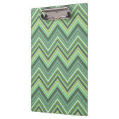 Porte-bloc Bandes de zigzag vert olive (Gauche)