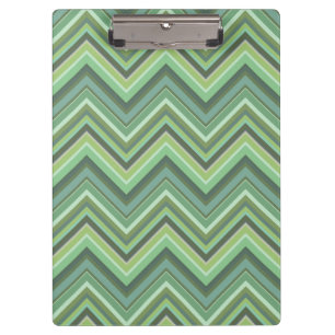 Porte-bloc Bandes de zigzag vert olive