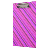 Porte-bloc Bandes diagonales roses (Gauche)