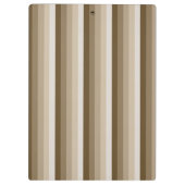 Porte-bloc Bandes d'ombre Brown (Dos)