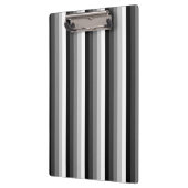 Porte-bloc Bandes d'ombre noir et blanc (Gauche)