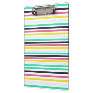 Porte-bloc Bandes horizontales colorées