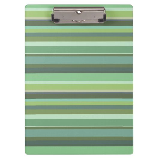 Porte-bloc Bandes horizontales vert olive (Devant)