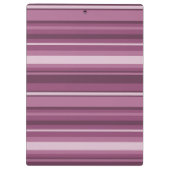 Porte-bloc Bandes mauve monogrammes (Dos)