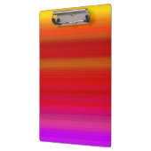 Porte-bloc Bandes multicolores abstraites (Gauche)