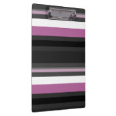 Porte-bloc Bandes noires, grises et blanches (Swatch)