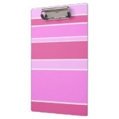 Porte-bloc Bandes roses (Gauche)