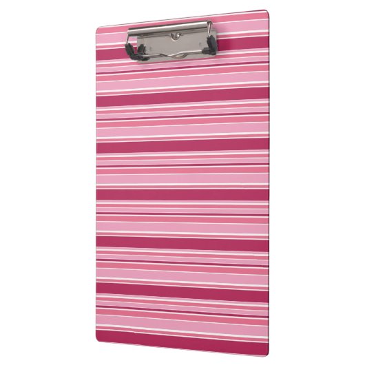 Porte-bloc Bandes roses (Gauche)