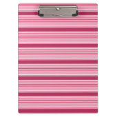 Porte-bloc Bandes roses (Devant)