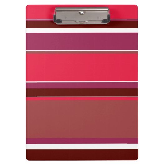 Porte-bloc Bandes rouges (Devant)