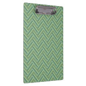Porte-bloc Bandes vert olive double tissage (Swatch)