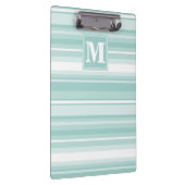 Porte-bloc Bandes vertes de menthe monogramme (Swatch)
