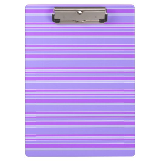 Porte-bloc Bandes violettes (Devant)