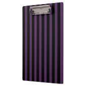 Porte-bloc Bandes violettes foncées et noires (Gauche)